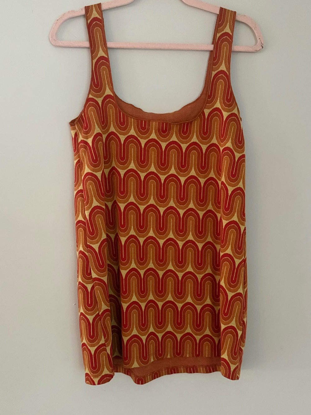 Zara Retro Wave Mini Dress Mod Tank size S - Picture 4 of 5